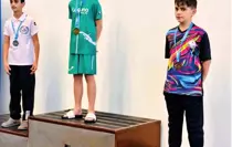 Elazığ paletli yüzme yarışlarında dünya 3.'sü oldu