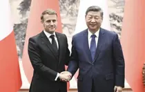 Şi ve Macron, Çin-Fransa İş Konseyi Toplantısı'na katıldı