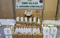 İzmir'de yılbaşı öncesi 2 bin 850 litre etil alkol ele geçirildi