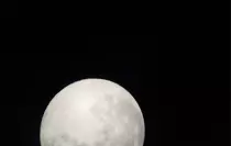 Trabzon'da öğrenciler dolunayı gözlemledi