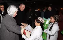 Cumhurbaşkanı Erdoğan, Türkmenistan'a gitti