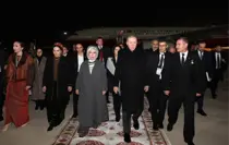 Cumhurbaşkanı Erdoğan Türkmenistan'da