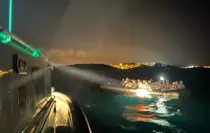 İzmir açıklarında 68 düzensiz göçmen kurtarıldı