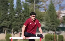 Milli atlet Koray Uygun, antrenör babasıyla dünya şampiyonasına hazırlıyor