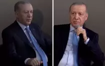 Cumhurbaşkanı Erdoğan Ahmet Kaya şarkısına böyle eşlik etti