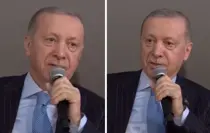 Gençlerin isteğini kırmadı! Cumhurbaşkanı Erdoğan o şiiri okudu