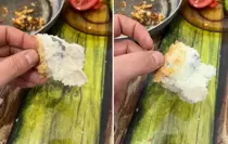 Ekmeğin içinden çıkanı görünce şok oldu