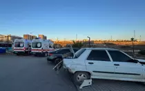 Adıyaman'da zincirleme trafik kazasında 4 kişi yaralandı