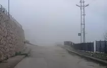 Amasya'da sis etkili oldu