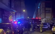 Başakşehir'de ayakkabı imalathanesinde çıkan yangın söndürüldü