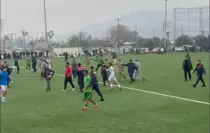 Aydın'da amatör lig maçından sonra futbolcular kavga etti