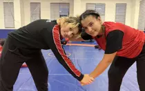 Güreşçi ikizler şampiyonluklara birlikte uzanmak için çalışmalarını sürdürüyor