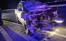 Nusaybin'de kamyonetin TIR'a arkadan çarptığı kazada 5 yaralı