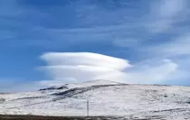 Ardahan'da mercek bulutları görüldü