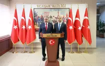 BBP Genel Başkanı Destici, Uşak'ta ziyaretlerde bulundu