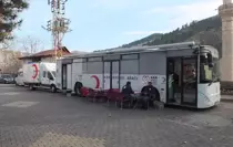 Keban'da kan bağışı kampanyası