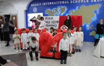 Kuzey Makedonya'daki Uluslararası Maarif Okullarında ''Türkçe Eğitim Günü'' kutlandı