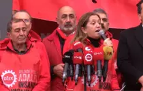 DİSK üyeleri, Ankara'ya yürüdü