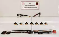 Şanlıurfa'da suç örgütüne yönelik operasyonda 8 şüpheli yakalandı