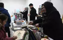 Avusturya'nın başkenti Viyana'da Gazze için kermes düzenlendi