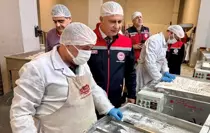 Hatay'da şekerleme üretim tesisleri denetlendi