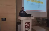 Kayseri Büyükşehir Belediyesinden AGÜ'de afet farkındalık ve yangın eğitimi