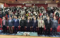 Türkiye Ulusal Ajansı Başkanı İlker Astarcı, Karabük'te üniversite öğrencileriyle buluştu