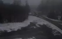 Kartepe'de kar ve sis