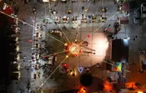 Tarsus'ta yılbaşı pazarları kuruldu