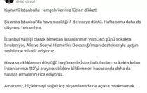 İstanbul Valisi Gül'den ''sokakta kalan kişileri 112'ye bildirin'' çağrısı