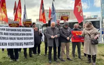 HKP'den ABD Büyükelçiliği önünde 'Venezuela' protestosu
