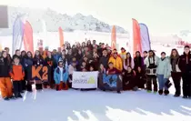 Snowboard İl Birinciliği müsabakaları sona erdi