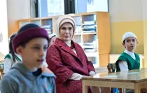 Emine Erdoğan, Palet Türk Müziği İlkokulunu ziyaretinde konuştu Açıklaması
