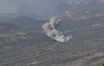 İsrail ordusu, Lübnan'ın güneyine 1 saat içerisinde 10'dan fazla hava saldırısı düzenledi