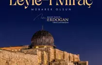 Cumhurbaşkanı Erdoğan'dan Miraç Kandili Kutlaması