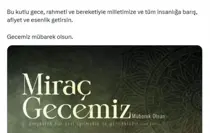 Emine Erdoğan'dan 'Miraç Gecesi' mesajı