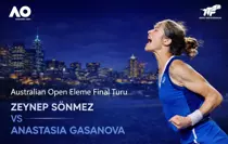 Zeynep Sönmez Australian Open'da adını ana tabloya yazdırdı