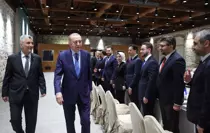 Cumhurbaşkanı Erdoğan MÜSİAD heyetini kabul etti