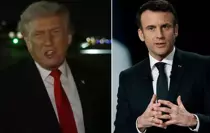 Trump'tan ''Barış Kurulu''na katılmayı reddeden Macron'a tehdit