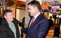 Depremin yıl dönümünde duygulandıran buluşma! Bakan Kurum ile acılı baba bir araya geldi