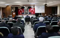 Merzifon'da okul güvenliği toplantısı yapıldı