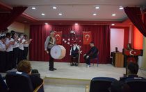 Ağlı'da İstiklal Marşı'nın kabulünün yıl dönümü kutlandı