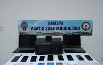 Amasya merkezli kredi kartı dolandırıcılığı operasyonunda 4 zanlı yakalandı