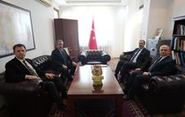 BBP Genel Başkanı Destici, Türkiye'nin Üsküp Büyükelçisi Ulusoy ile görüştü