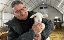 Çadır ağıl desteğiyle büyüttüğü işinde küçükbaş hayvan sayısını artırdı