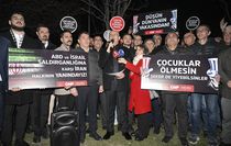 CHP Ankara İl Örgütü, ABD ve İsrail'in İran'a yönelik saldırılarını protesto etti