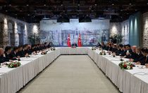 Erdoğan, ASKON Yönetim Kurulu Üyelerini Kabul Etti