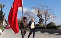 Gazi Torunu Çanakkale'ye Yürüdü