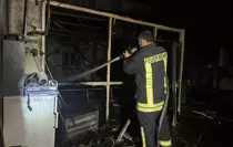 Karaman'da fabrikada çıkan yangın söndürüldü