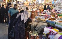 Kerkük'te Ramazan Bayramı öncesi çarşı ve pazarlar hareketlendi